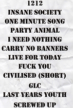 Menace - The 100 Club, Oxford Street, London 9.1.16